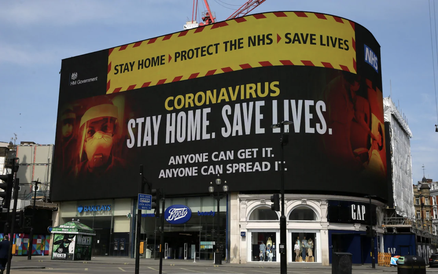 Coronavirus government poster