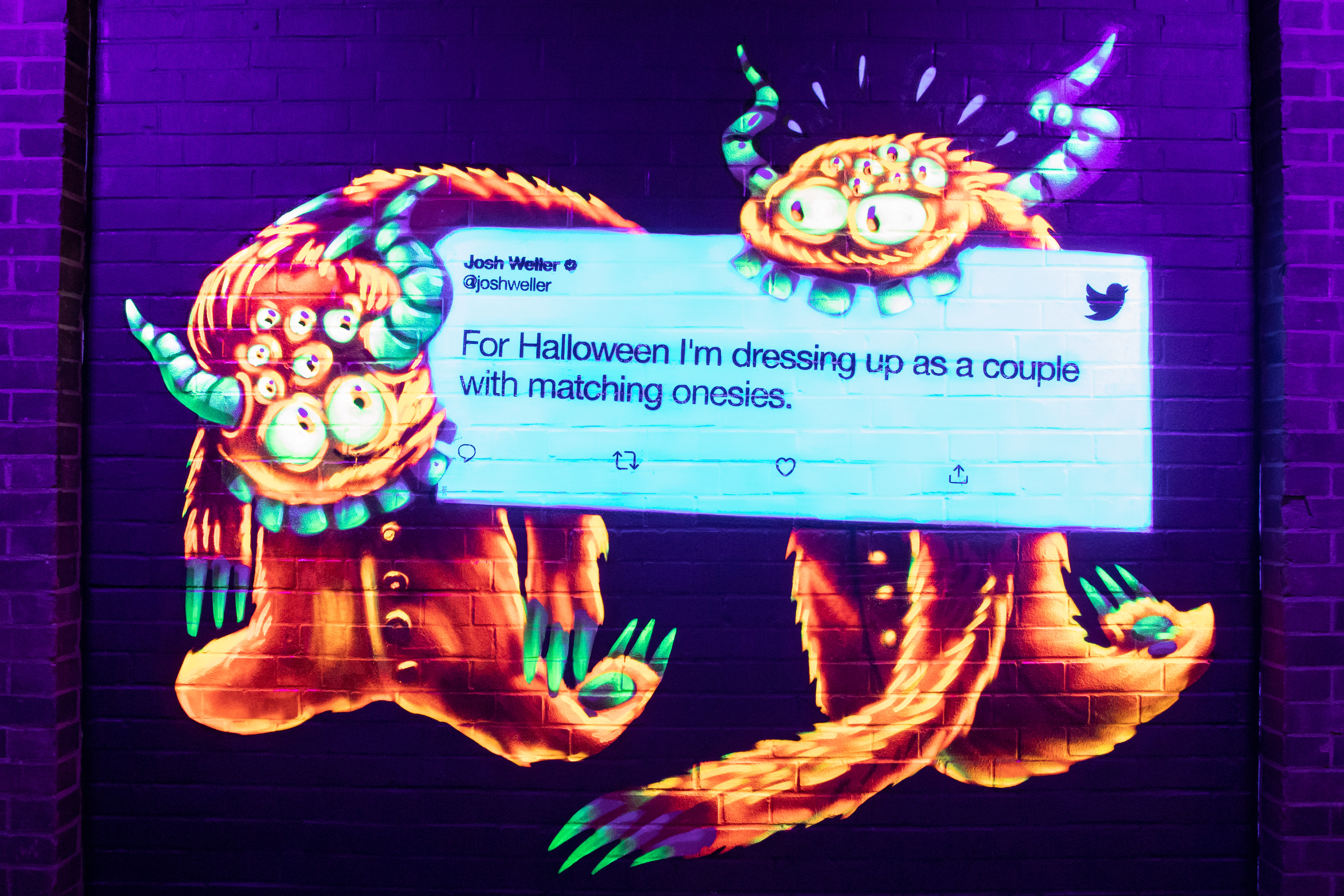 Flying Object Halloween Twitter