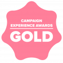 Campaign experience awards gold